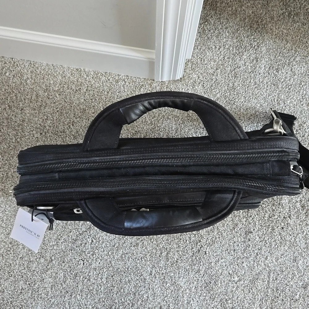 NWT Laptop Computer Bag Black Office Bag